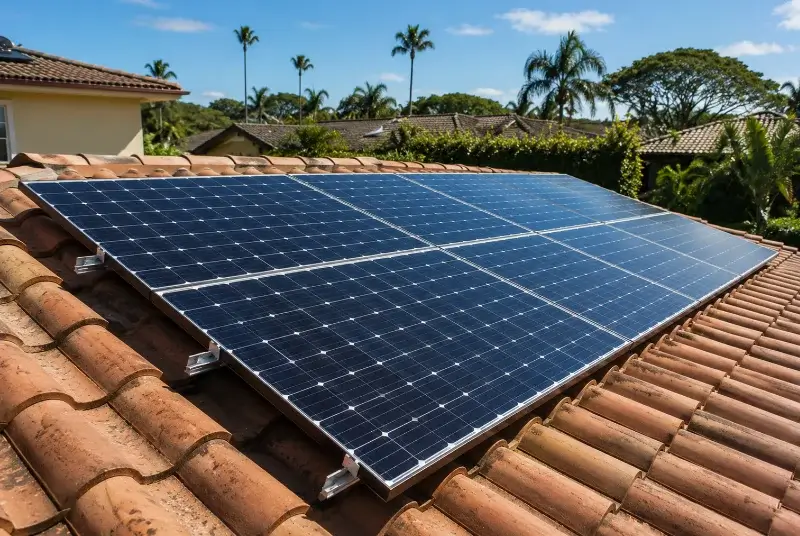 Installation de panneaux solaires à Cusy